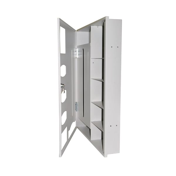 Semi-Recessed PPE Dispensing System - Laundered Gowns